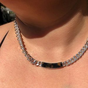 Thick silver necklace with cheetah print pendant!